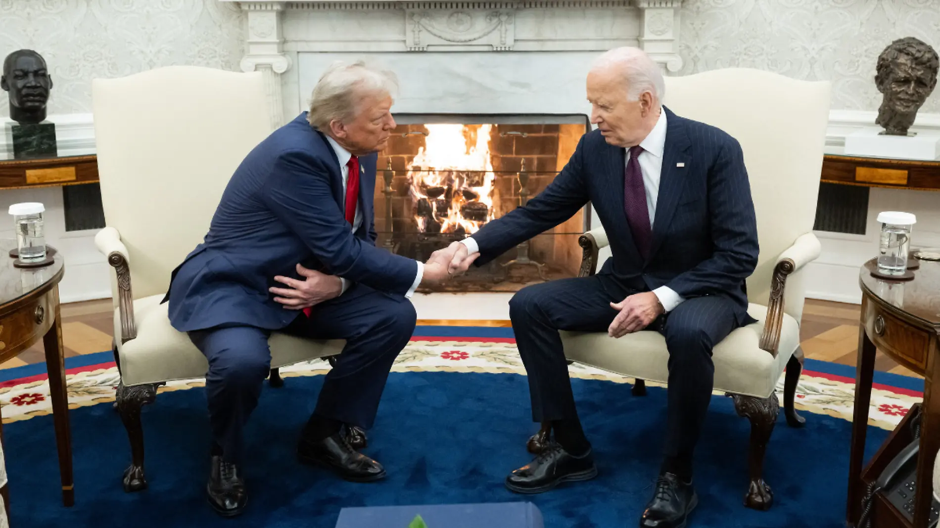 Biden y Trump